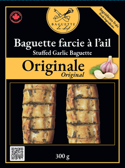 Moullandro stuffed Garlic Baguette 10x300g